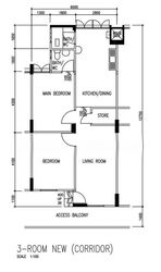 Blk 222 Serangoon Avenue 4 (Serangoon), HDB 3 Rooms #602152401